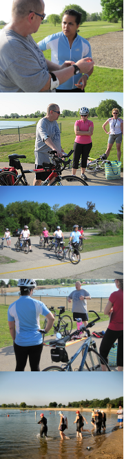 Chicagoland Trek Triathlon and Danskin Triathlon Training classes held at RecPlex in Pleasant Prairie, WI by USA Triathlon Coach Ken Johnson