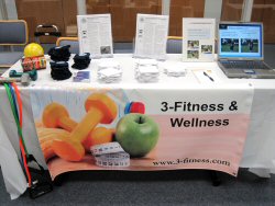 Wellness and Health Fair Presentations by 3-Fitness and Wellness